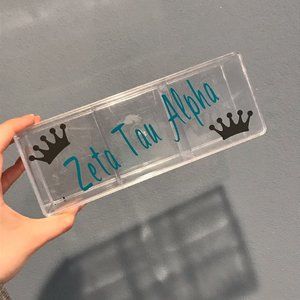 Zeta Tau Alpha / ZTA Jewelry Case